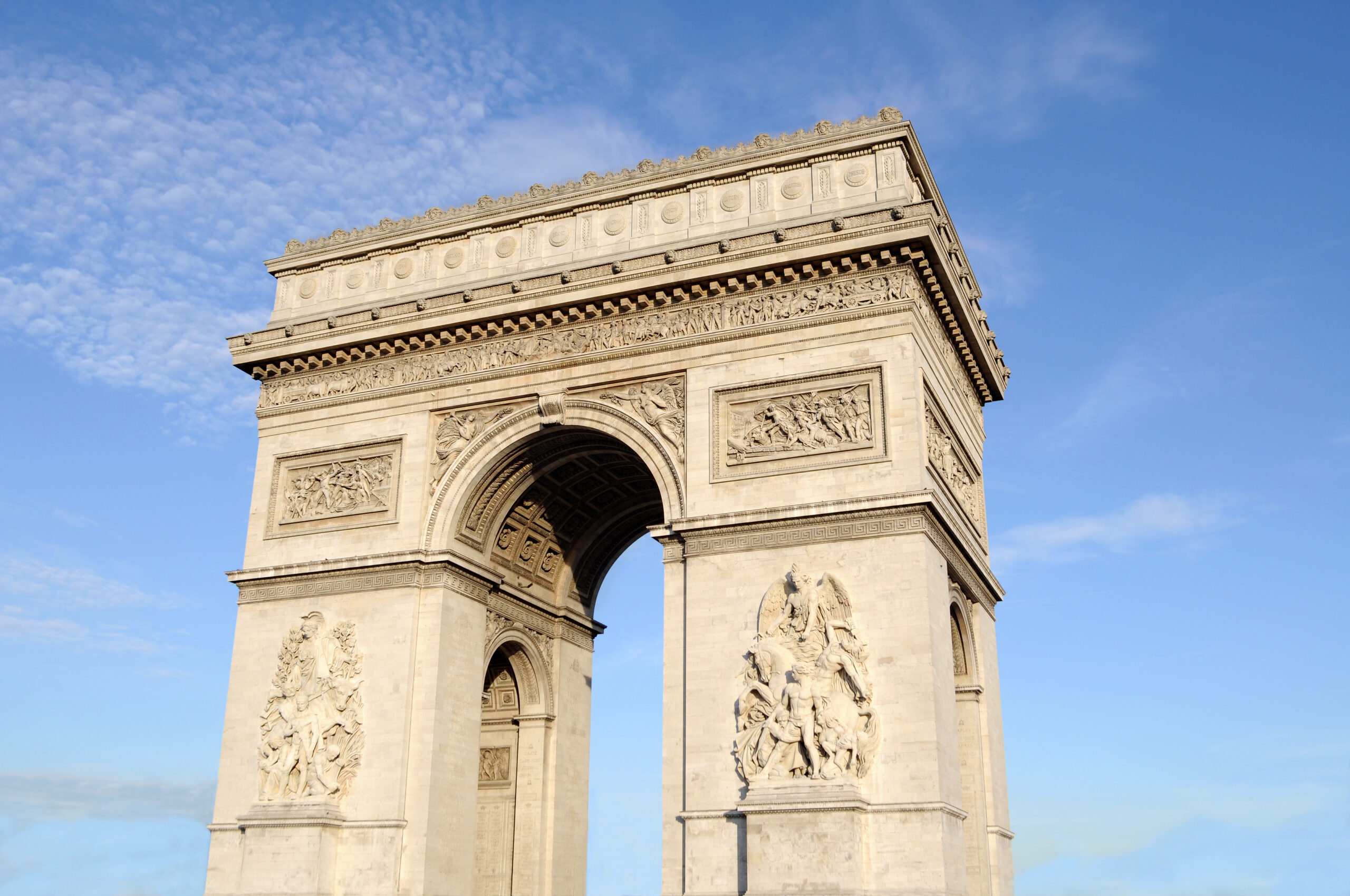 Arch of Triumph in Paris, France